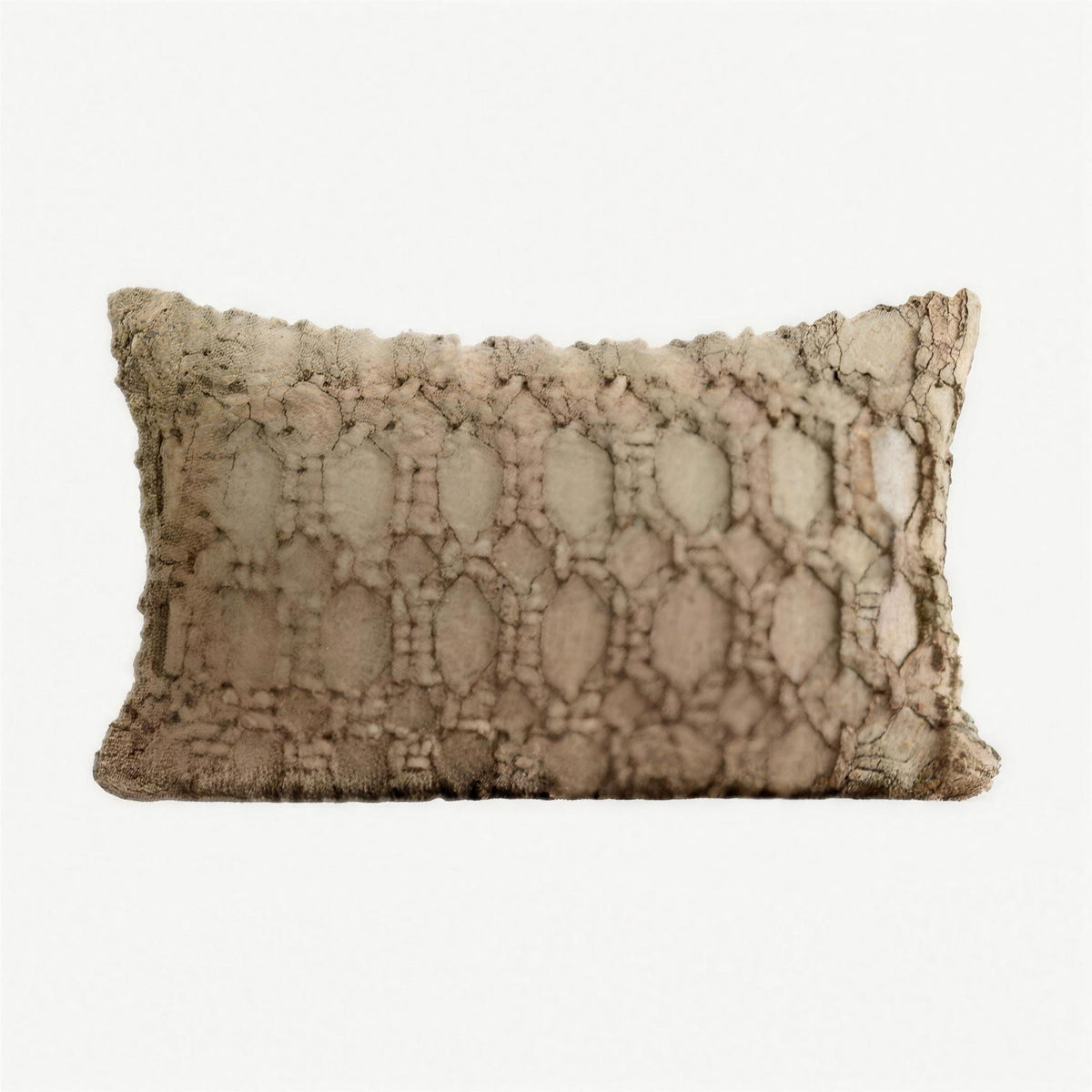 Natural Jute Honeycomb Hand-Woven Jute Cushion Covers