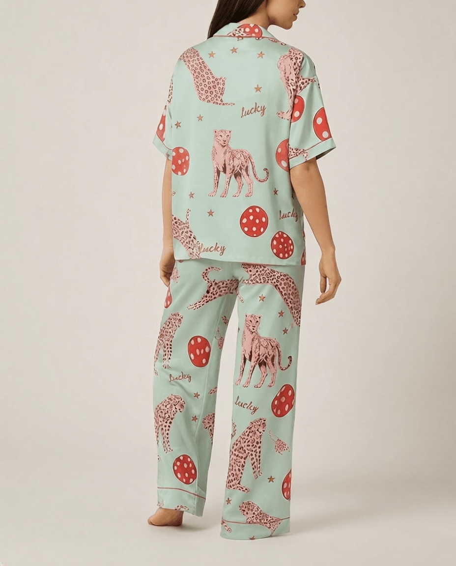 Lucky Dice Long Pyjama Set — Women's