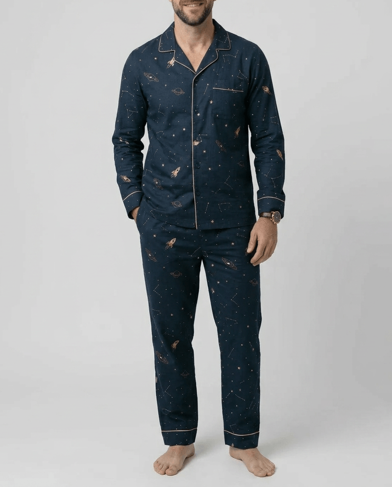 Rocketman Long Pyjama Set — Men's