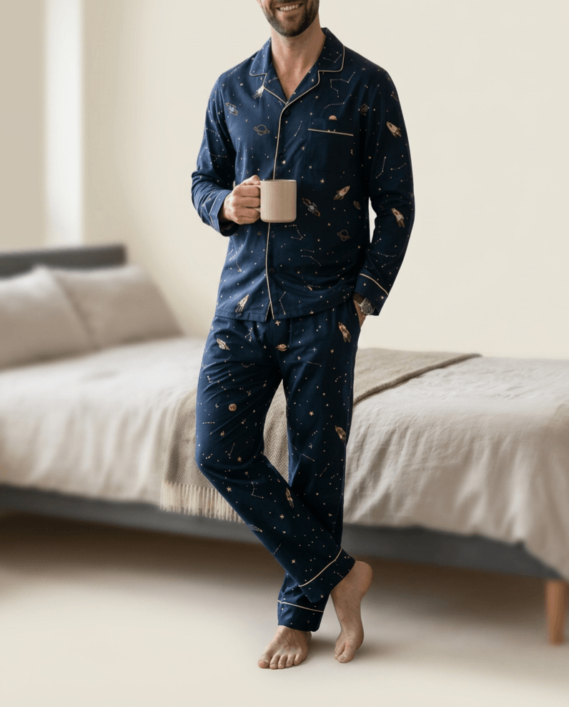 Rocketman Long Pyjama Set — Men's
