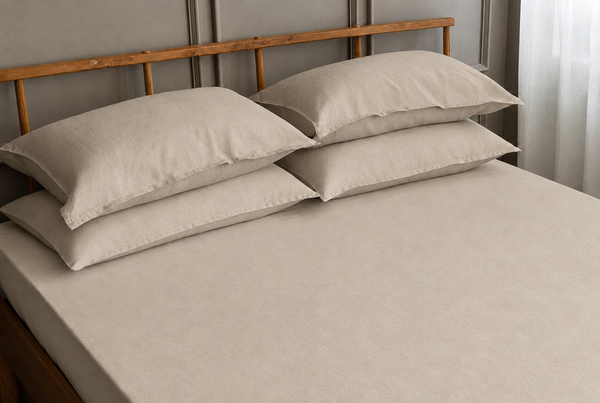 Bedding set in Natural, Linen