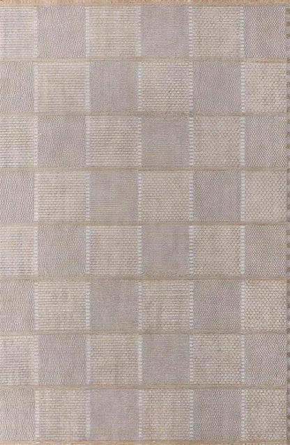 Patterned Flatweave Rug in Acorn Taupe