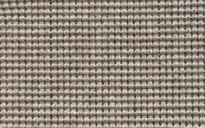 Wool and Jute Woven Rug in Flaxen