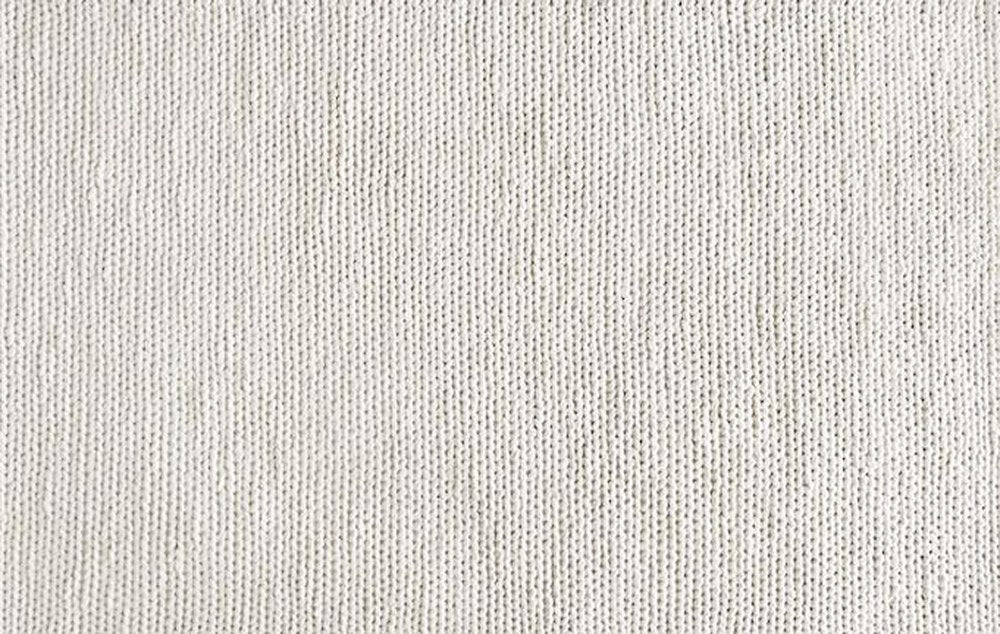 Chunky Hand-Woven Wool Rug in White