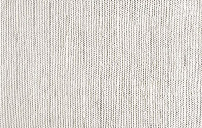Chunky Hand-Woven Wool Rug in White