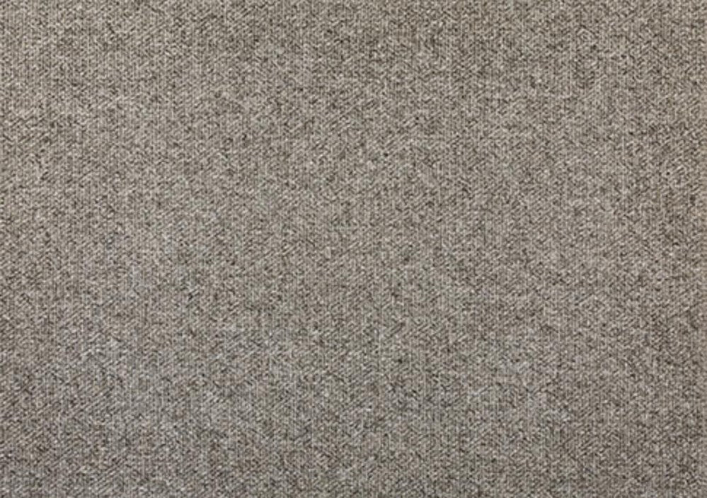 Hand-Woven Salt and Pepper Rug in Brown