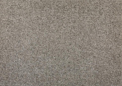 Hand-Woven Salt and Pepper Rug in Brown