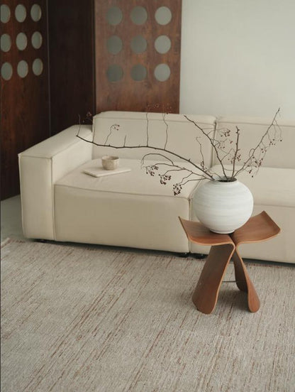 Anatolian-Style Woven rug, styled at home
