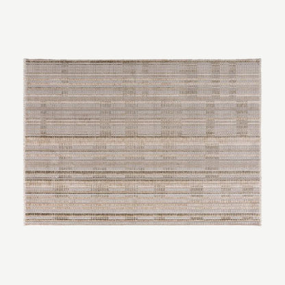 Anatolian-Style Woven Rug in Rubble Grey