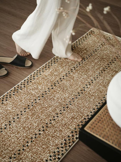 Woven Hallway Runner rug, styled at home