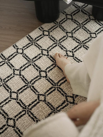 Woven Hallway Runner rug, styled at home