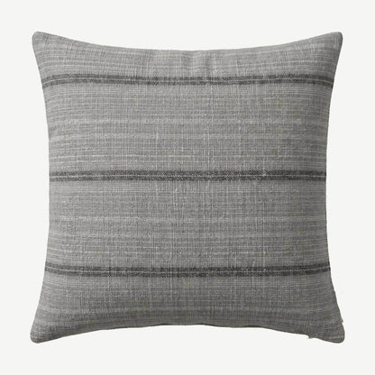 Grey Stripe jacquard cushion cover, 50 x 50 cm