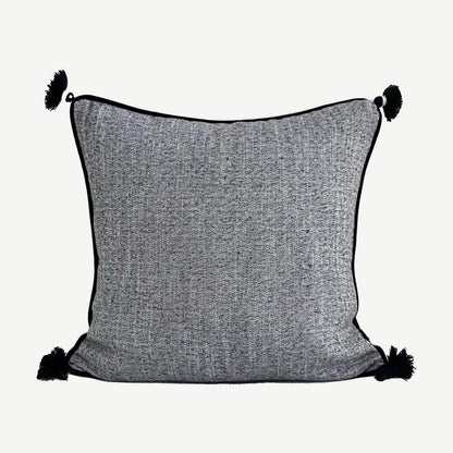 Grey Bouclé Cushion Covers