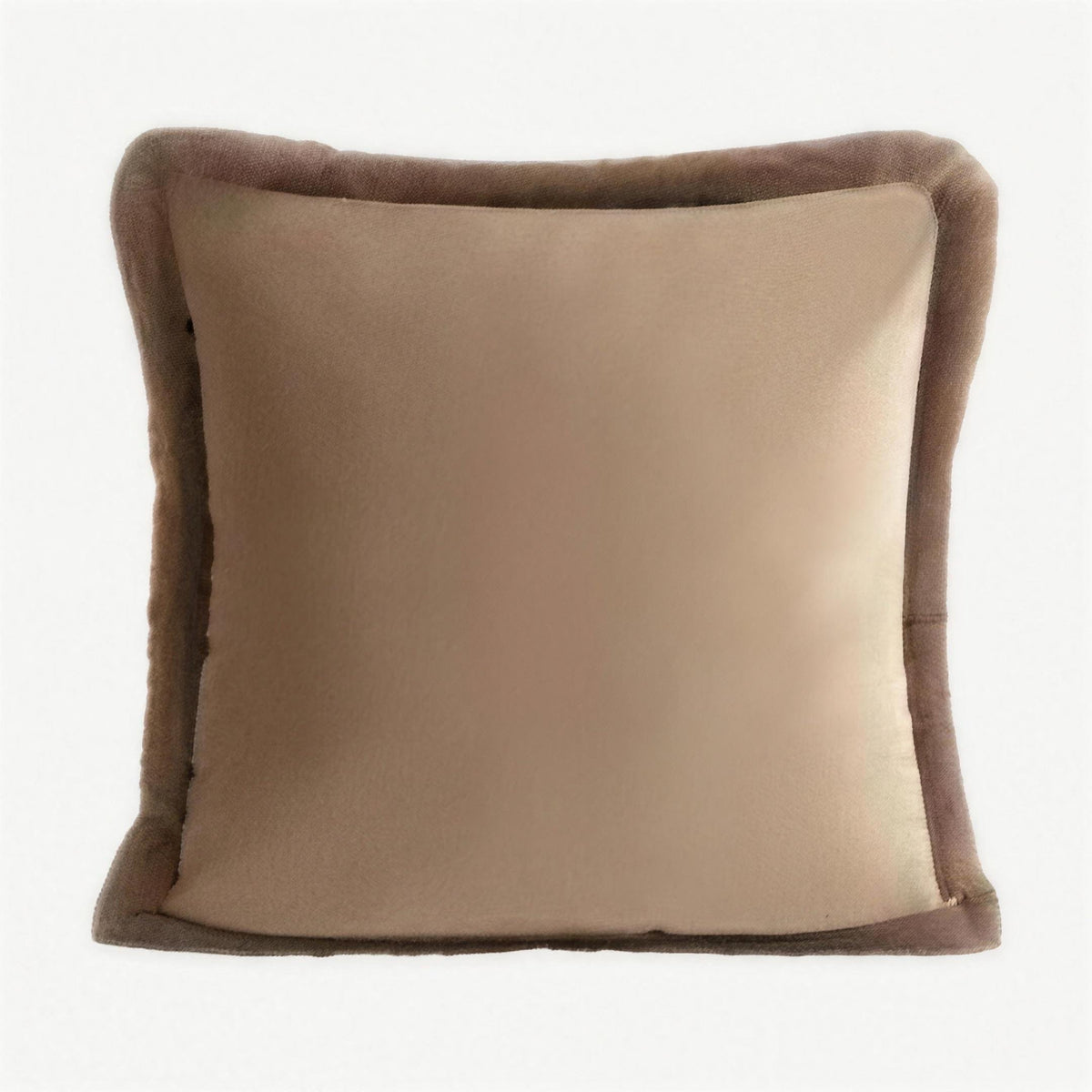 Faux Rabbit Fur Cushion Covers in Camel