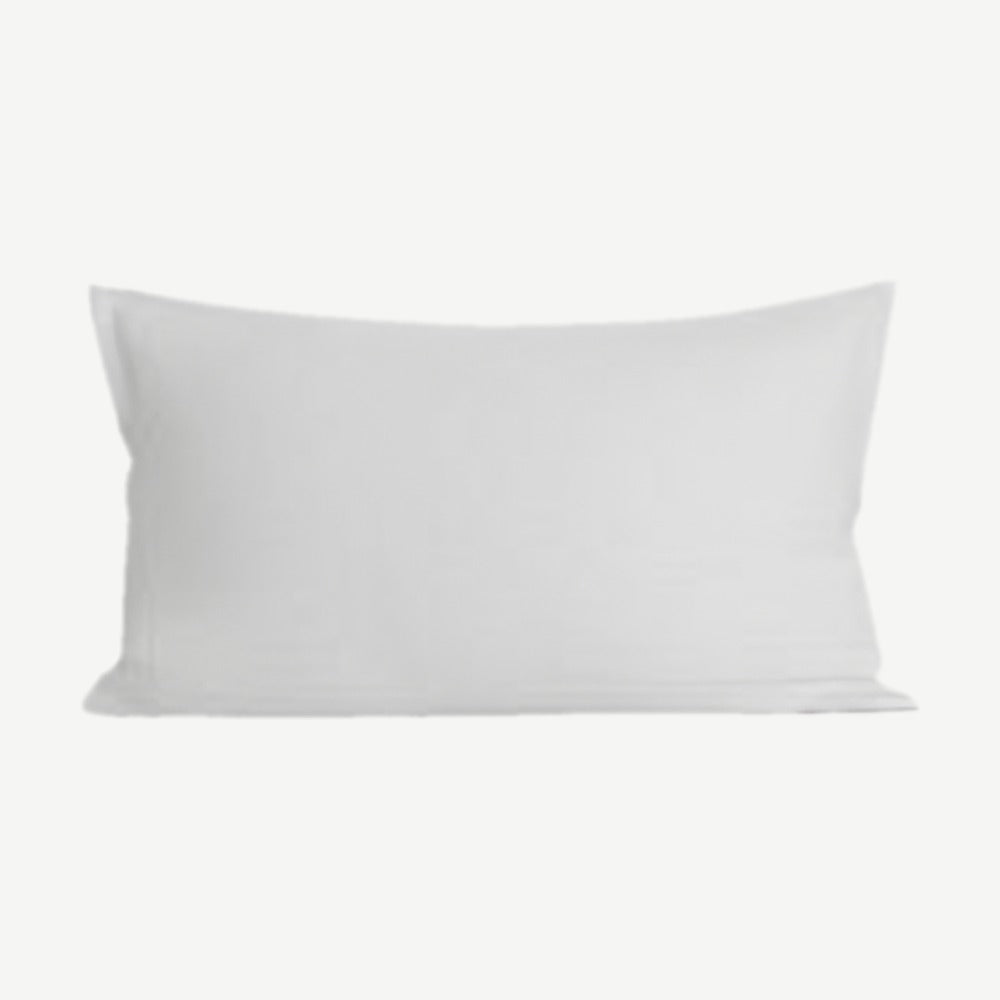 Ribbed Jacquard Cotton Cushion Covers in Ivory