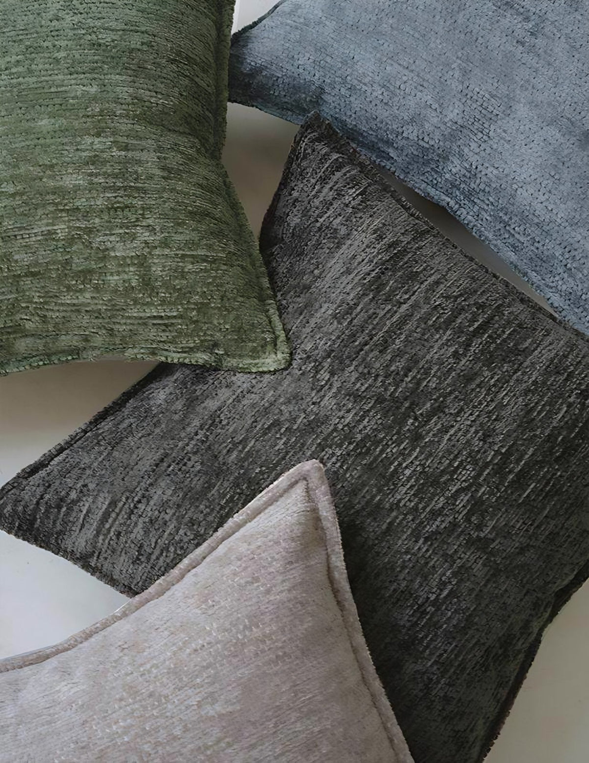 Heathered Jacquard Cushion Covers, styled at home