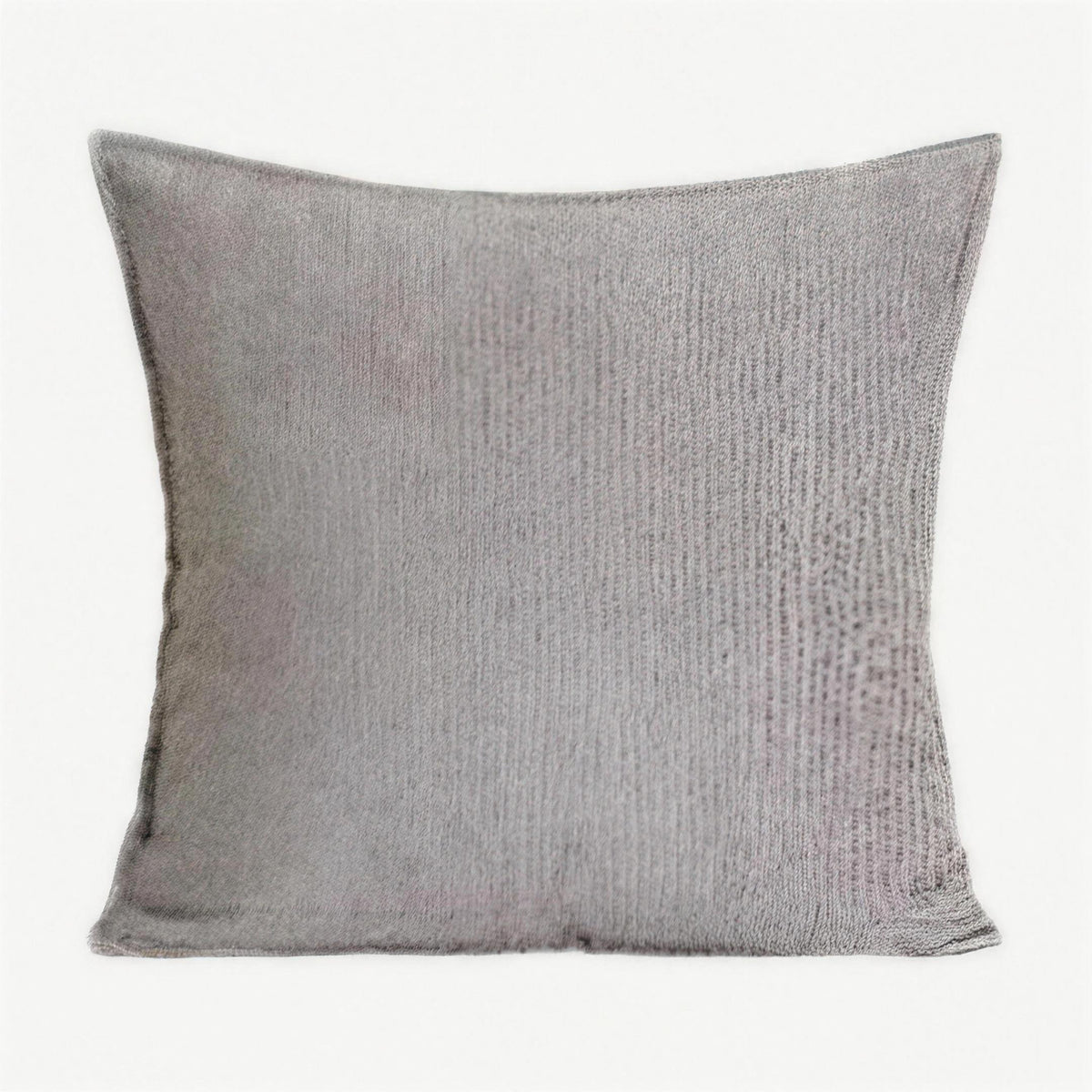 Heathered Jacquard Cushion Covers in Light Grey