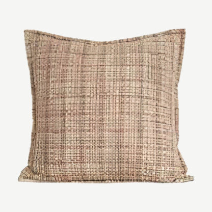 Rose Tweed Jacquard Wool Cushion Covers