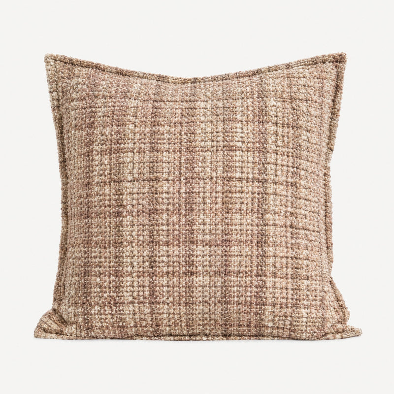 Rose Tweed Jacquard Wool Cushion Covers