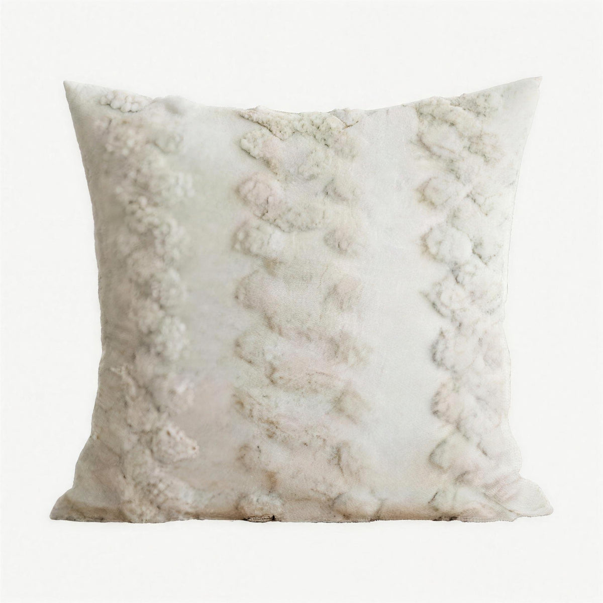 Ivory Cloud Embroidery Cushion Covers