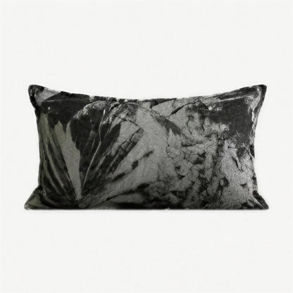 Marbled Jacquard Cushion Covers in Charcoal