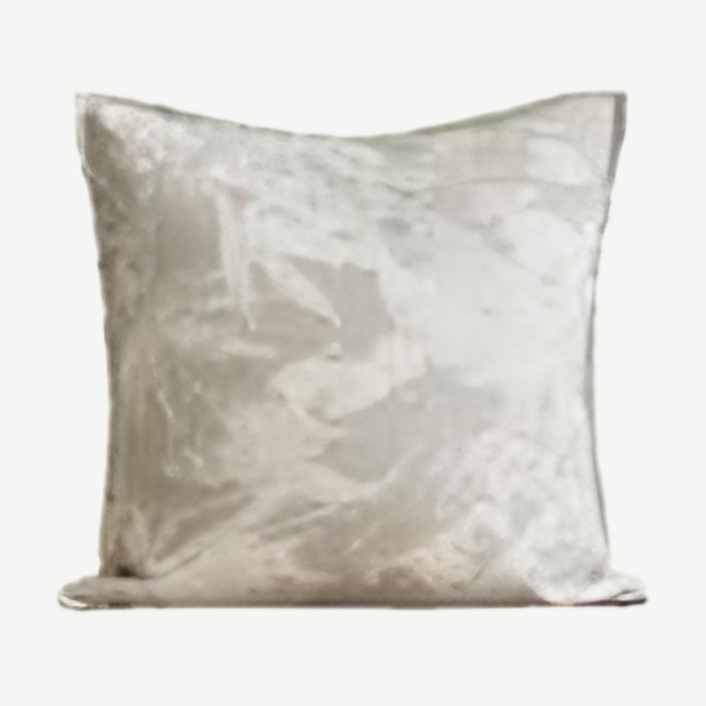 Marbled Jacquard Cushion Covers in Ivory