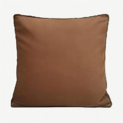 Piped Soft-Touch Cushion Covers in Caramel