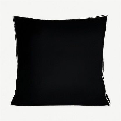 Piped Soft-Touch Cushion Covers in Ink