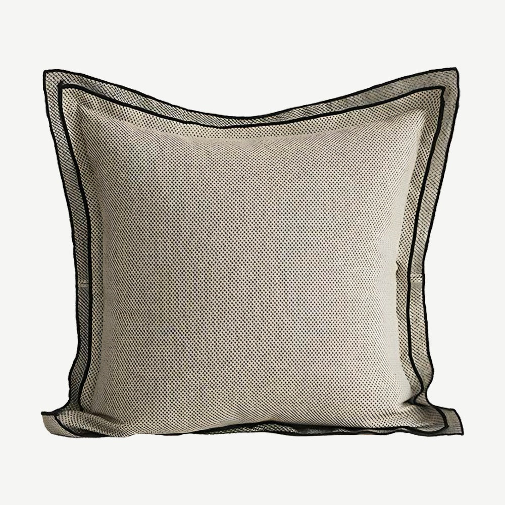 Stone Border Jacquard Cushion Covers
