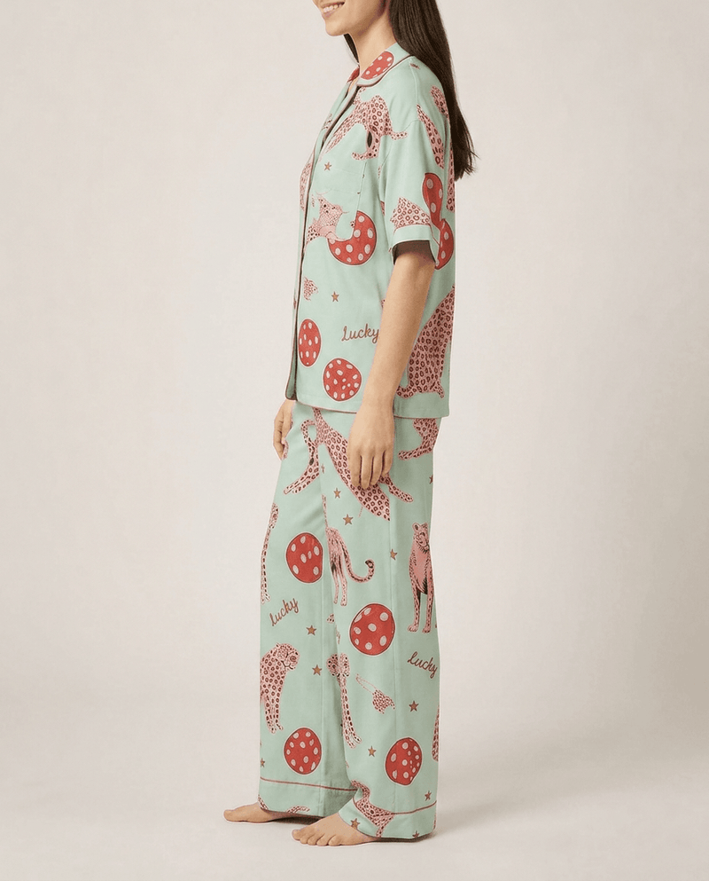 Lucky Dice Long Pyjama Set — Women's