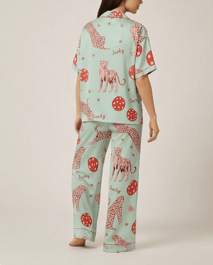 Lucky Dice Long Pyjama Set — Women's