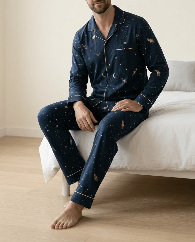 Rocketman Long Pyjama Set — Men's