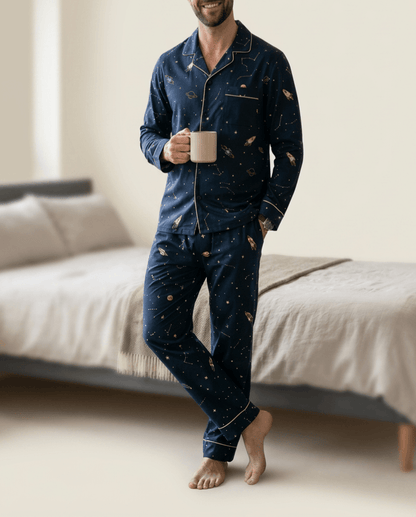 Rocketman Long Pyjama Set — Men's