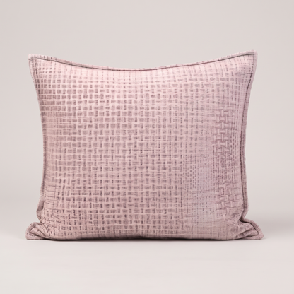 Rose jacquard cushion cover, single square cushion