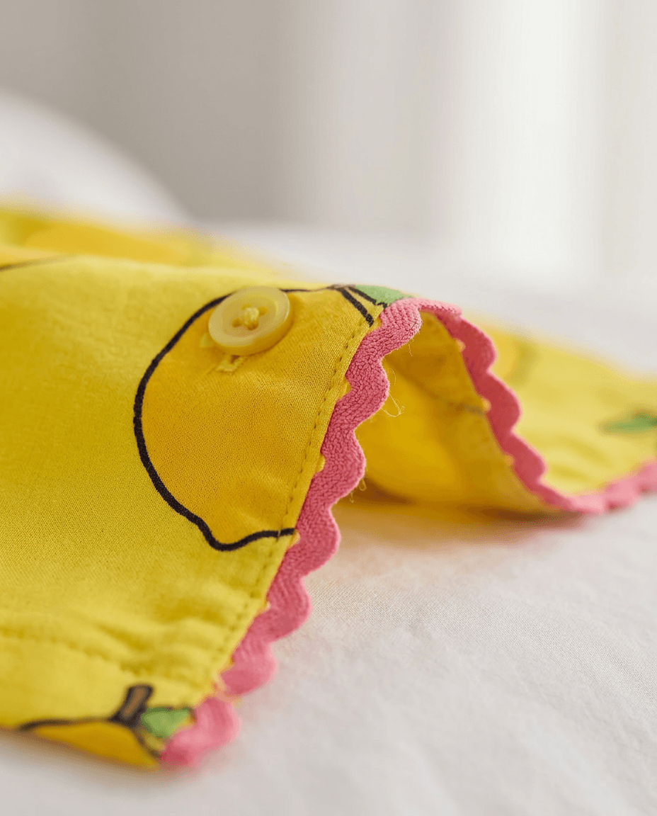 Ripe Lemon Long Pyjama Set — Women's