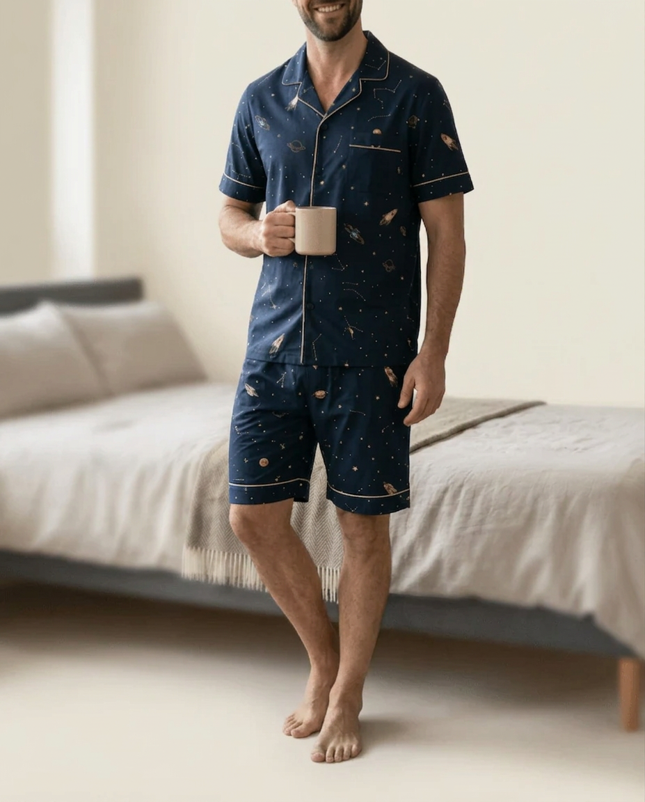 Rocketman Short Pyjama Set — Men's