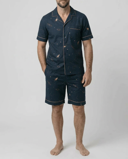 Rocketman Short Pyjama Set — Men's