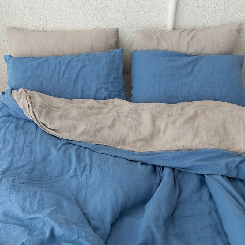 Two Tone Bedding Set - Cloud Cotton