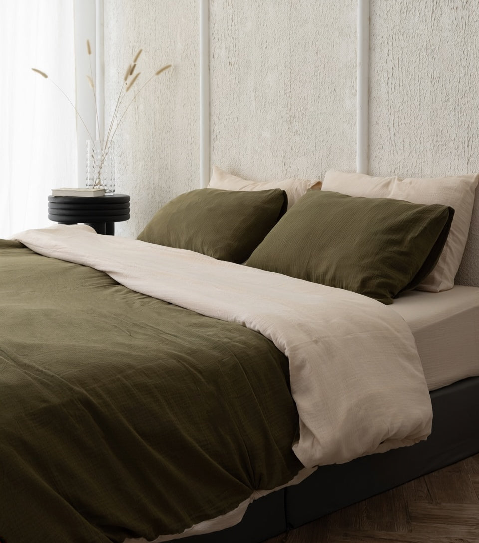 Two Tone Bedding Set - Cloud Cotton