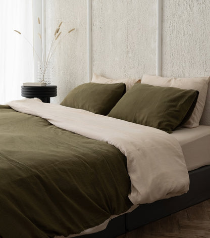 Two Tone Bedding Set - Cloud Cotton