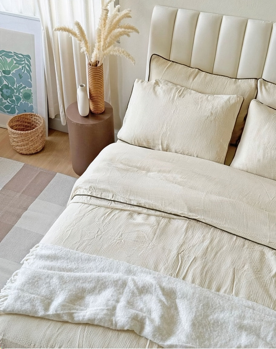 Pillowcase - Cloud Cotton with Trimming