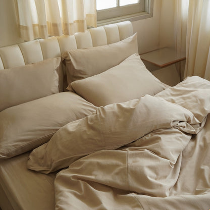 Bedding Set - Plain Cotton