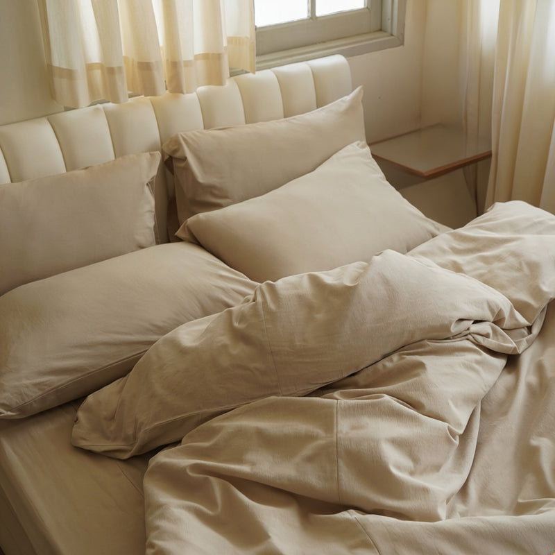 Bedding Set - Plain Cotton