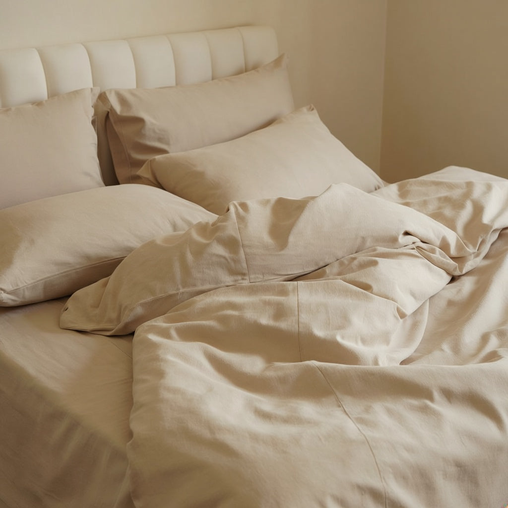 Fitted Bedsheet - Plain Cotton
