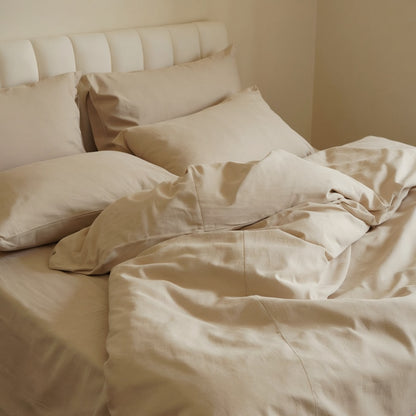 Fitted Bedsheet - Plain Cotton