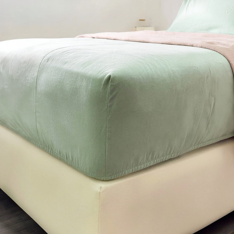 Fitted Bedsheet - Plain Cotton