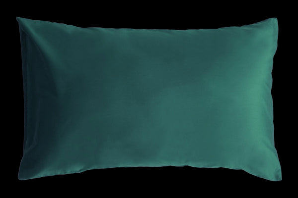 Pillowcases in Pine Green, Silky Cotton